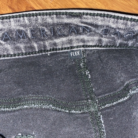 33x32 Black-wash American Eagle Flex Jeans - Picture 10 of 13